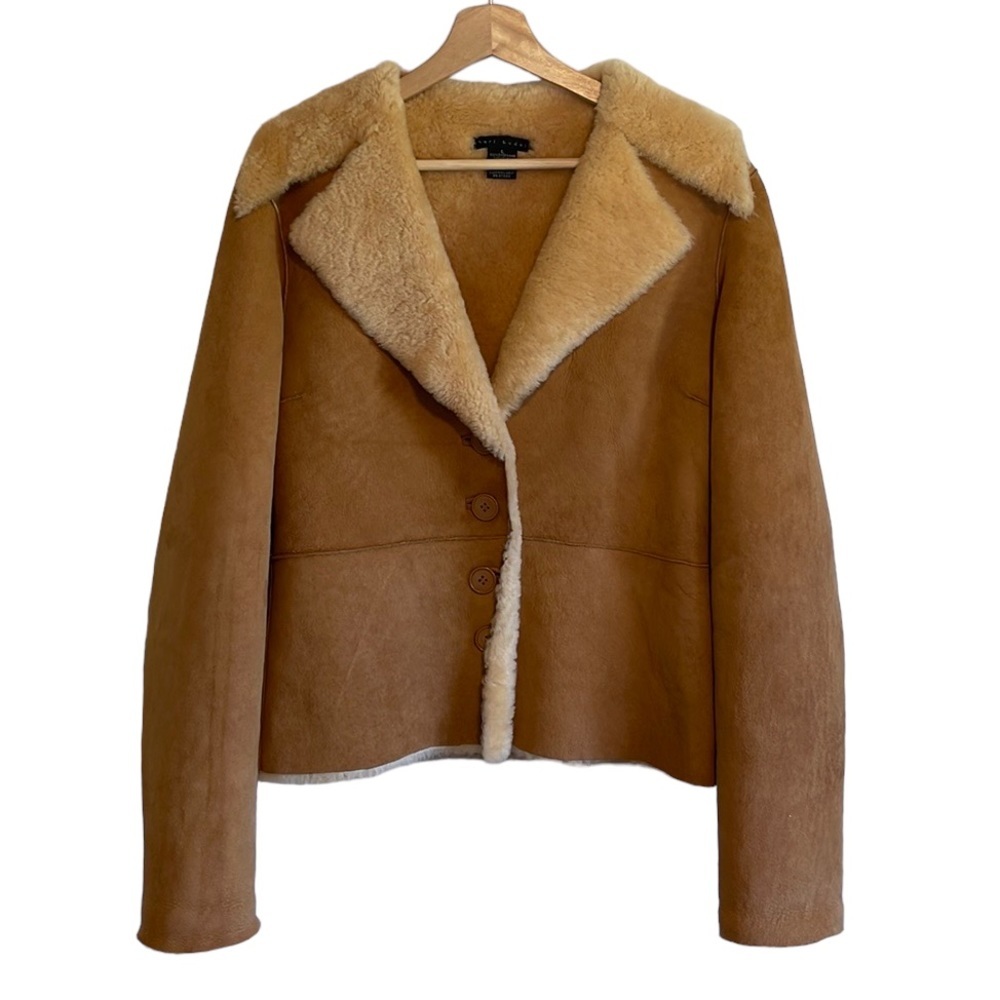 Sheri Bodell Tan Shearling Jacket